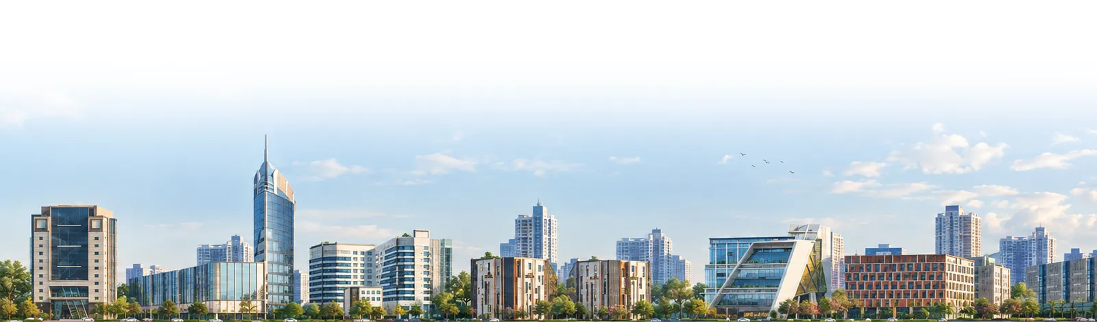 Cyber City skyline, Gurgaon