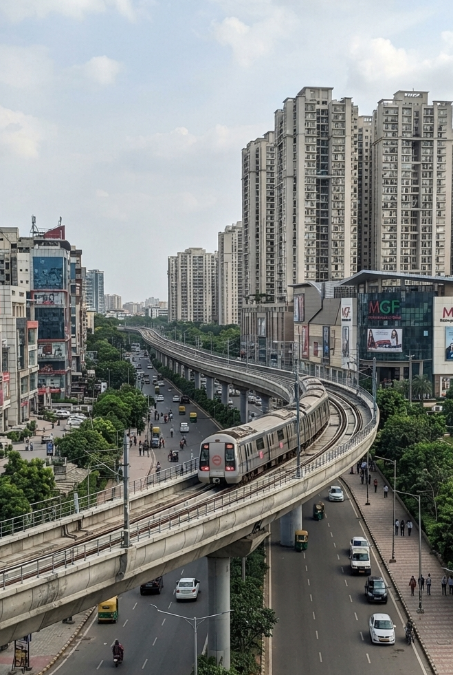 Property for sale on MG Road, Gurgaon